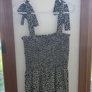 SHIEN Animal Print Jumpsuit (never worn)